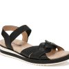 Online LifeStride Zuri Wedge Sandal Black