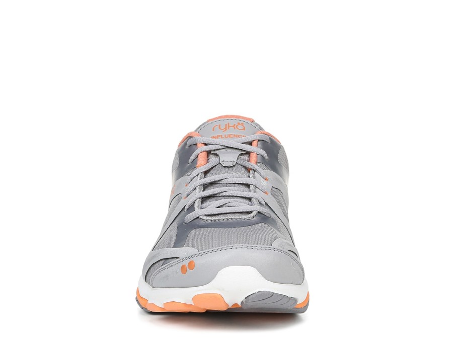 Wholesale Ryka Influence Sleet Training Shoe - Women'S Grey/Purple/Orange