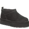 New Bearpaw Retro Super Shorty Snow Boot Black