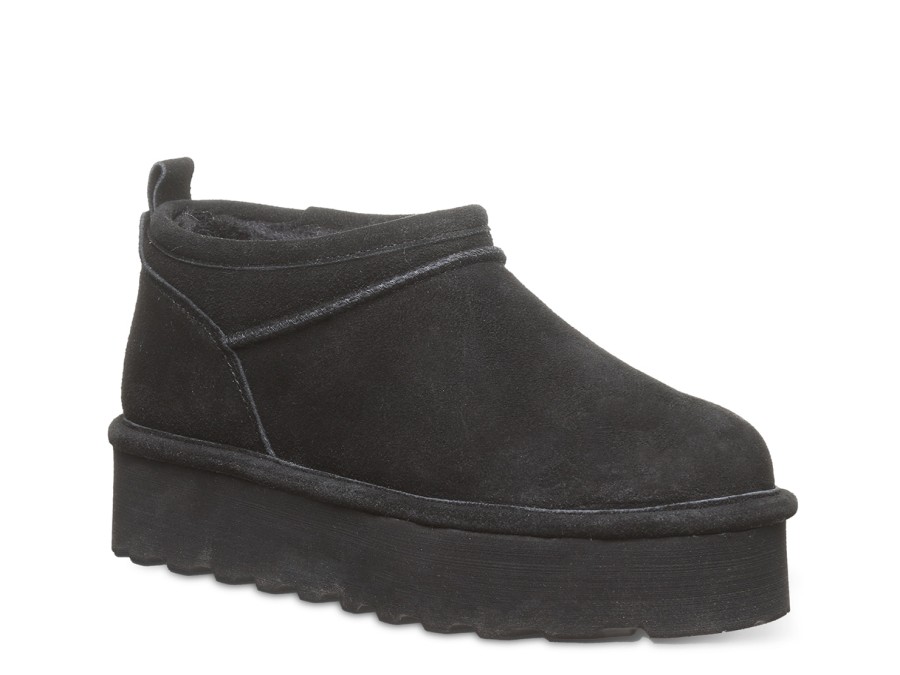 New Bearpaw Retro Super Shorty Snow Boot Black