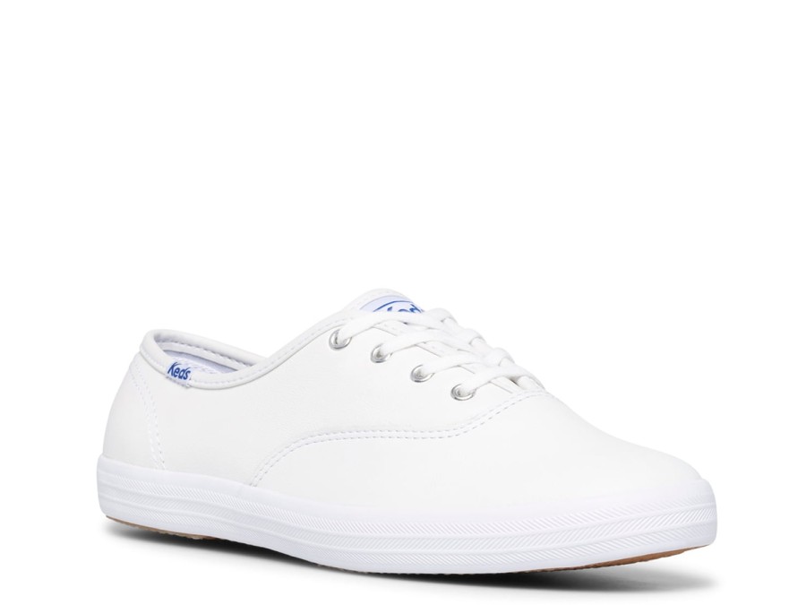 Best Keds Champion Leather Sneaker - Women'S White Leather