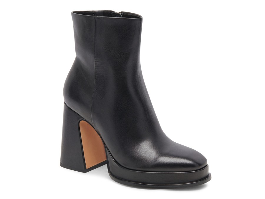 New Dolce Vita Lochly Platform Bootie Black