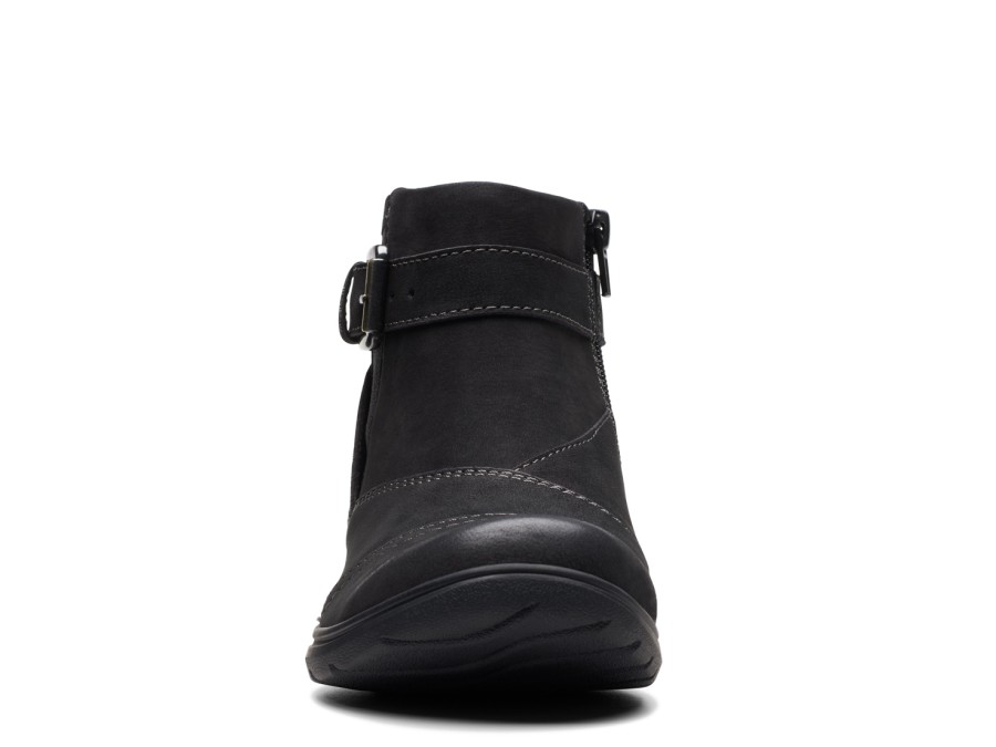 Best Clarks Carleigh Dalia Bootie Black