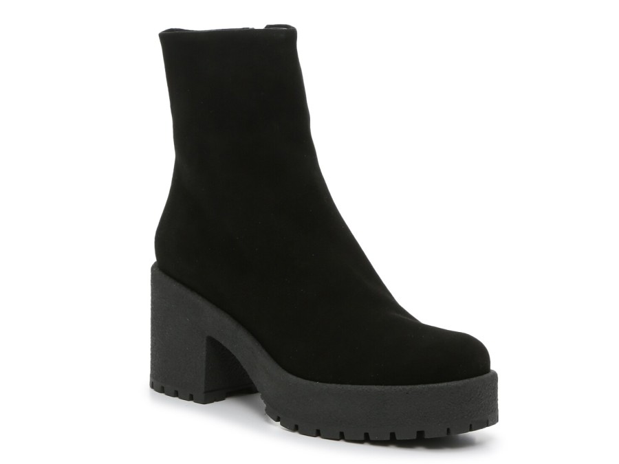 Hot Charles David Badger Platform Bootie Black