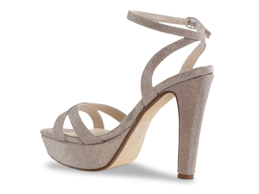 Clearance Touch Ups by Benjamin Walk Elena Platform Sandal Champagne