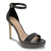 Online BCBGeneration Nallah Sandal Black Synthetic