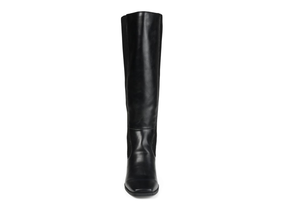 Best Journee Collection Winny Extra Wide Calf Boot Black