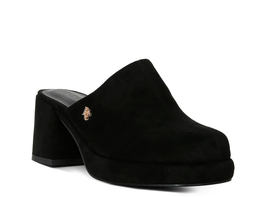 Wholesale Rag & Co Delaunay Mule Black