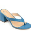 Wholesale Journee Collection Alika Sandal Blue