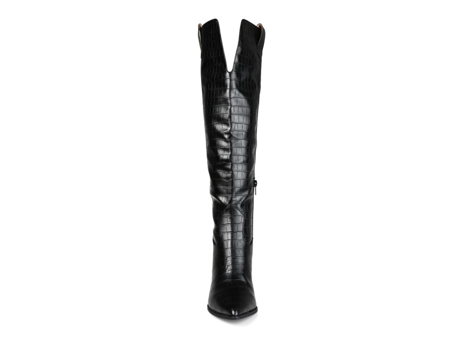 Wholesale Journee Collection Therese Extra Wide Calf Boot Black