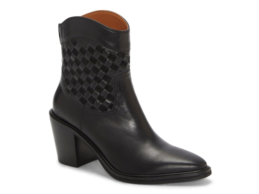 Best Lucky Brand Aryleis Western Bootie Black