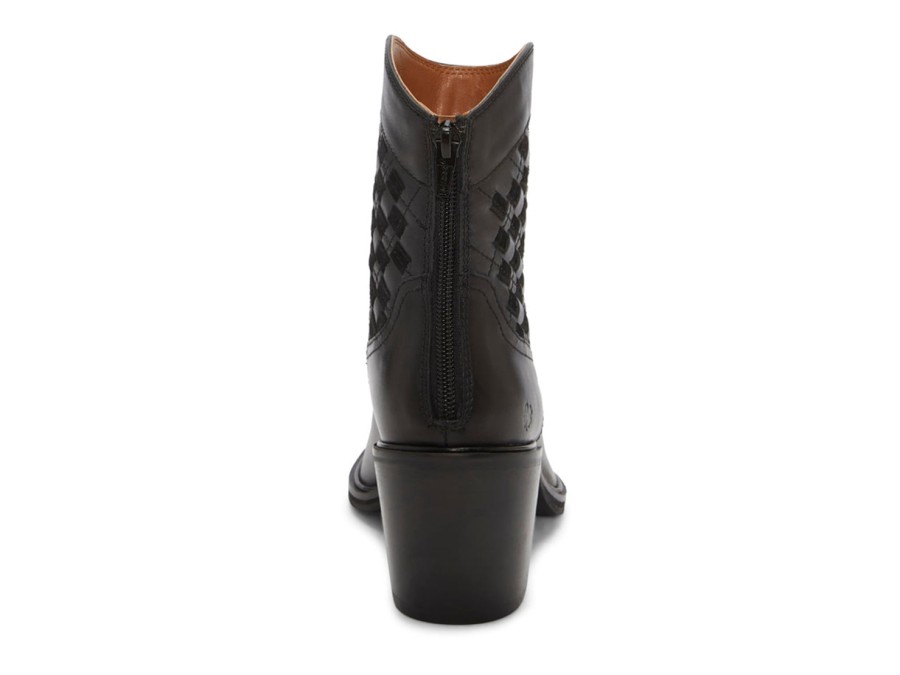 Best Lucky Brand Aryleis Western Bootie Black