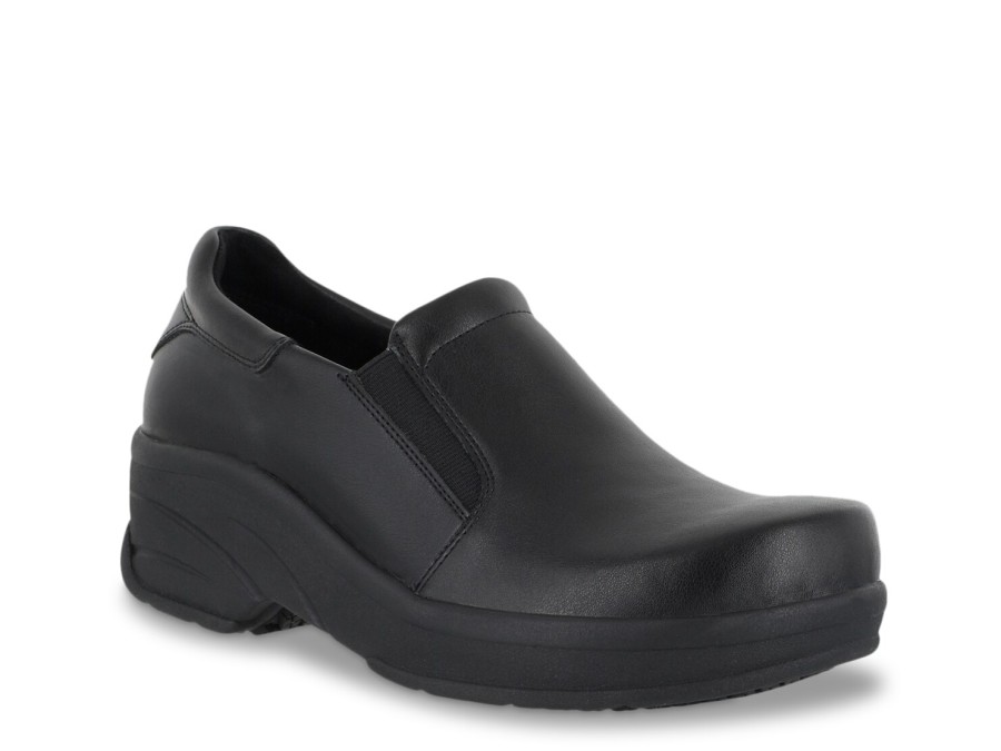 Online Easy Works by Easy Street Appreciate Clog Black