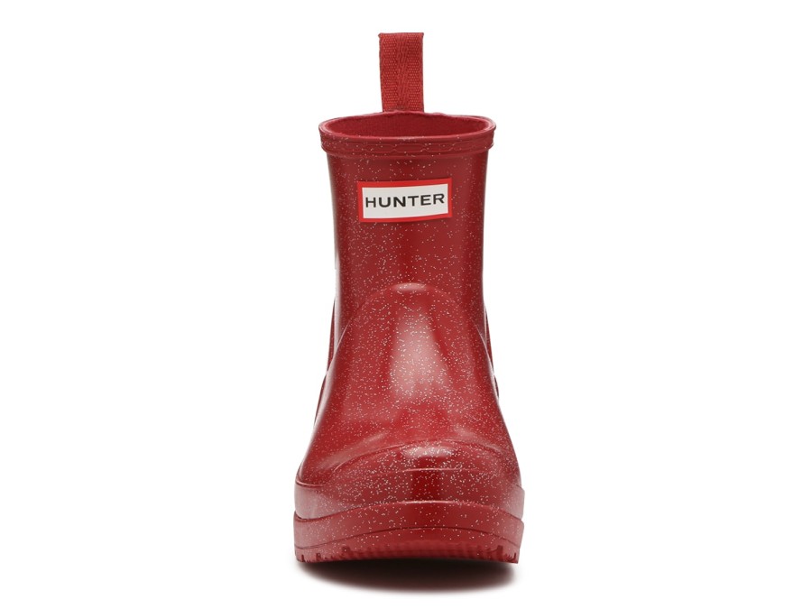 Best HUNTER Play Short Star Cloud Rain Boot - Women'S Red