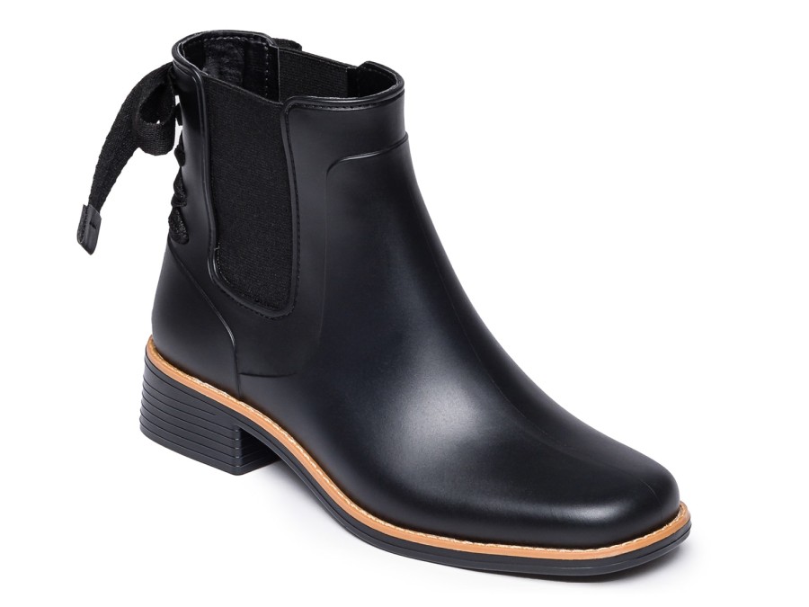 Clearance Bernardo Briton Rain Boot Black