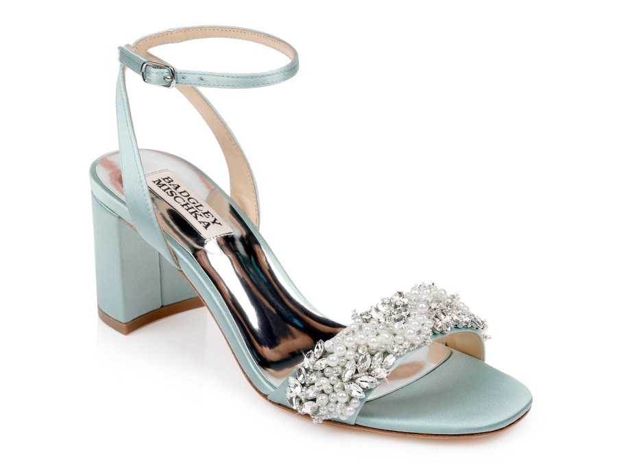 Hot Badgley Mischka Clara Sandal Blue