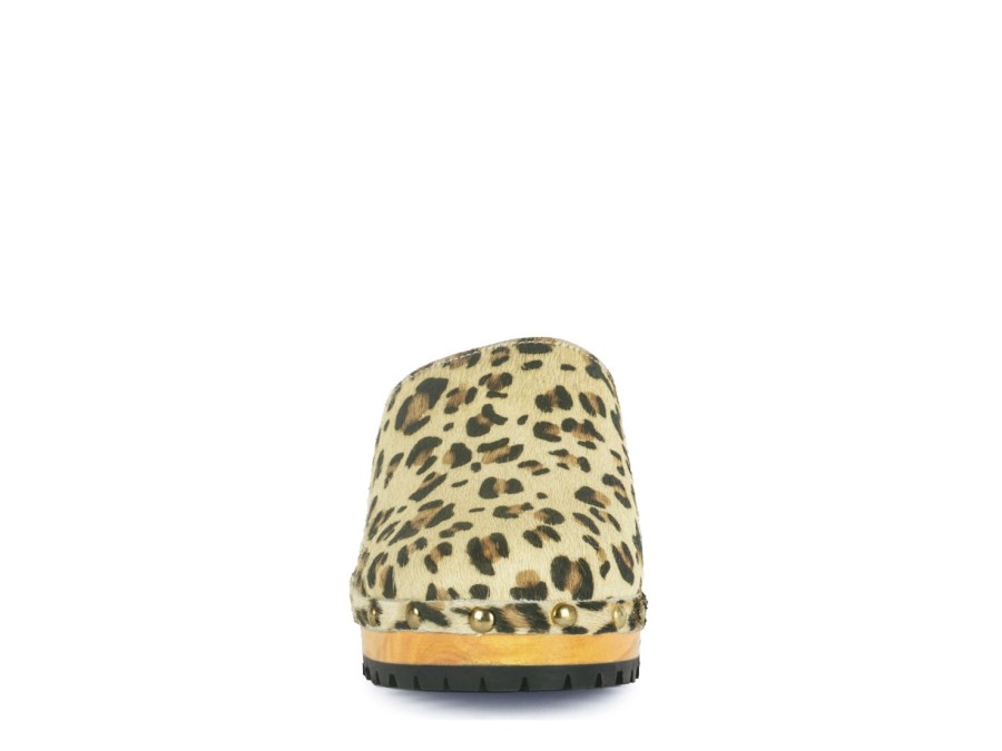 New Rag & Co Acer Slide Beige Leopard Print