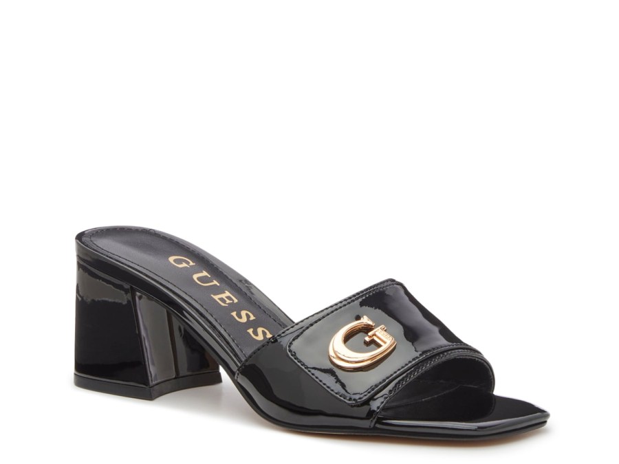 Clearance Guess Gallai Sandal Black