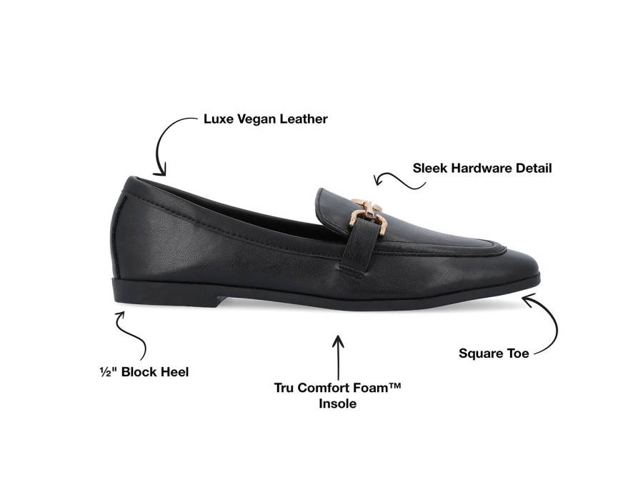 Wholesale Journee Collection Mizza Loafer Black