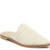 Wholesale Rag & Co Lia Mule Cream/Silver Metallic Canvas