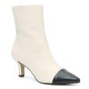 Hot Adrienne Vittadini Pelham Bootie Off White/Black