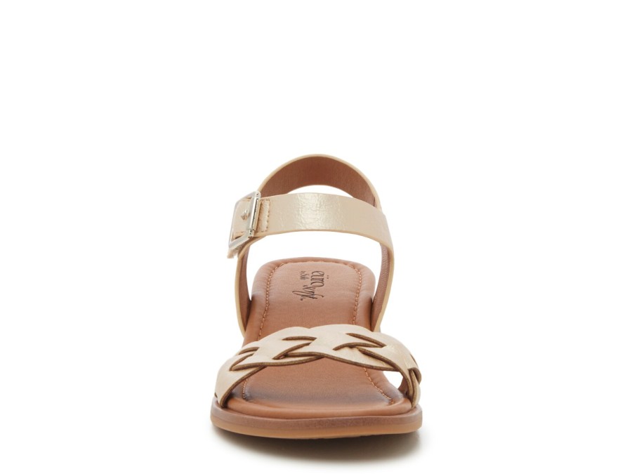 Clearance Eurosoft Mckaila Sandal Gold Metallic