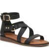 Clearance Crown Vintage Riana Gladiator Sandal Black