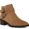 New Blondo USA Sway Bootie Tan Suede