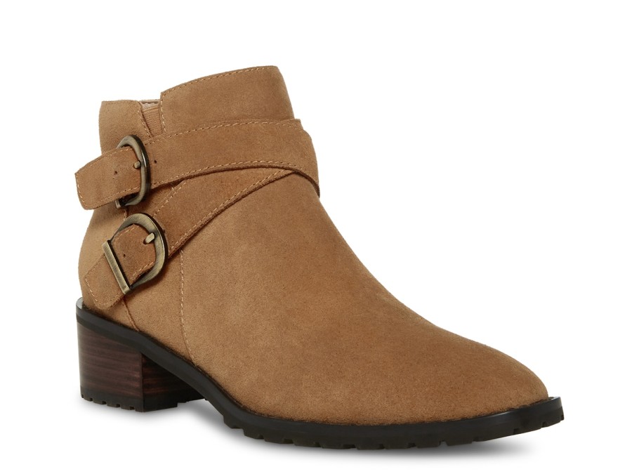 New Blondo USA Sway Bootie Tan Suede