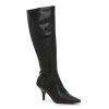 New Franco Sarto Luna Wide Calf Boot Black