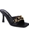 Online London Rag Mermaid Sandal Black