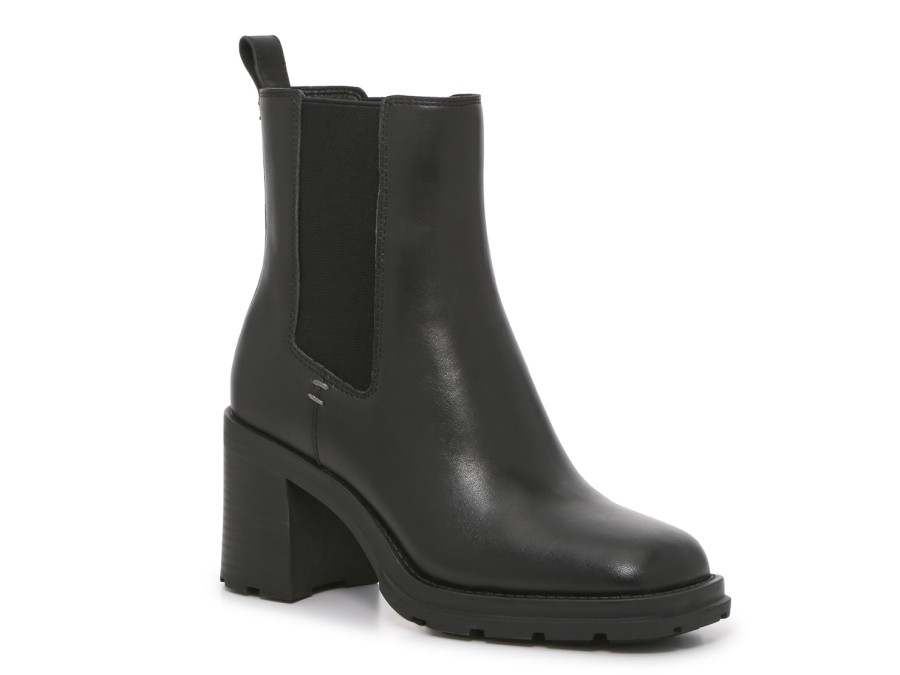 Wholesale Crown Vintage Dilana Platform Chelsea Boot Black