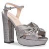 Wholesale Touch Ups by Benjamin Walk Sailor Platform Sandal Pewter