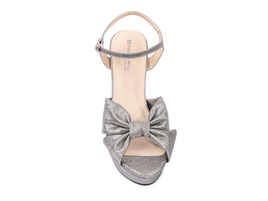 Wholesale Touch Ups by Benjamin Walk Sailor Platform Sandal Pewter