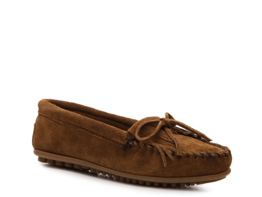 Online Minnetonka Kilty Moccasin Brown