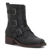 New Lucky Brand Katriny Moto Bootie Black