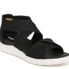 New Dr. Scholl's Time Off Fun Wedge Sandal Black