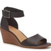 Clearance Crown Vintage Cintia Wedge Sandal Black