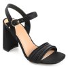 Hot Journee Collection Skiler Sandal Black