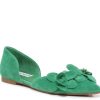 Hot Steve Madden Carnation Flat Emerald Green