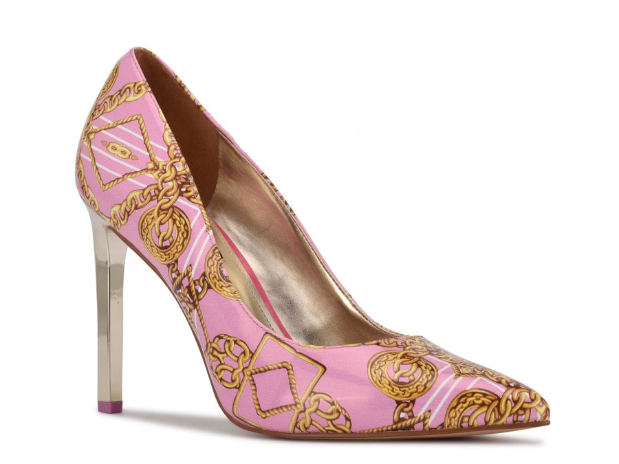 Wholesale Nine West Tatiana 3 Pump Pink/Gold