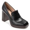 Clearance Journee Collection Ezzey Platform Pump Black