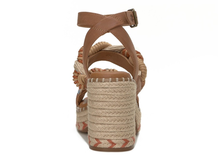 Wholesale Lucky Brand Jewelly Espadrille Platform Sandal Multicolor