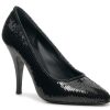 Online Salvatore Ferragamo Judy Sequined Pump Black