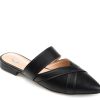 New Journee Collection Stasi Mule Black