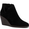 Clearance Lucky Brand Melendi Wedge Bootie Black