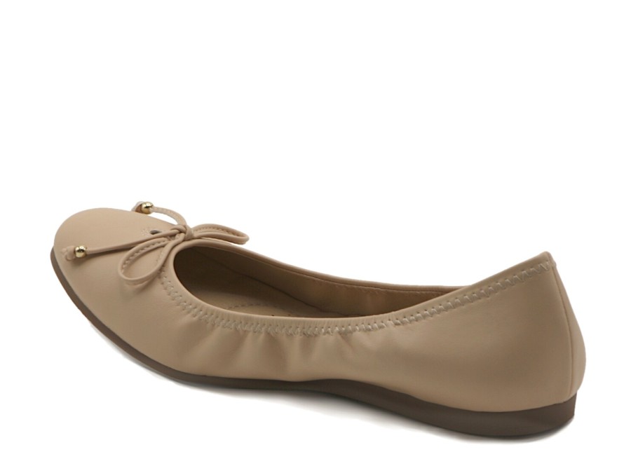 New Mootsies Tootsies Cameo Ballet Flat Brown