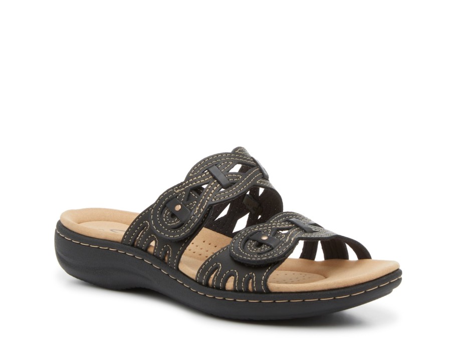 Clearance Clarks Laurieann Dusk Sandal Black