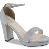 Hot Touch Ups by Benjamin Walk Mia Platform Sandal Silver Metallic