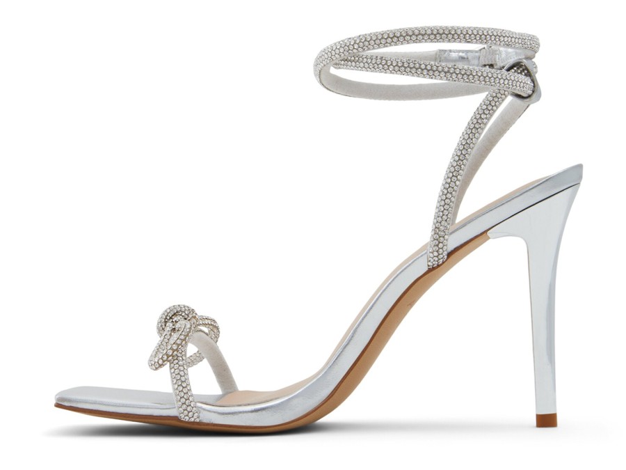 Online Aldo Barrona Sandal Silver Metallic